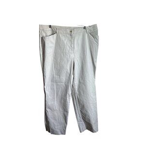 Jones New‎ York Woman Signature White Pants 18 W